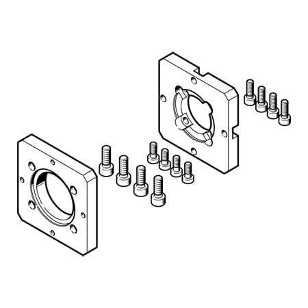 Festo Motor Flange EAMF-A-38A-40G EAMF-A-38A-40G